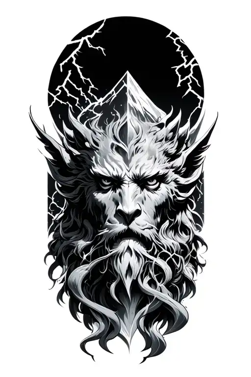 Zues Lightning Mount Olympus