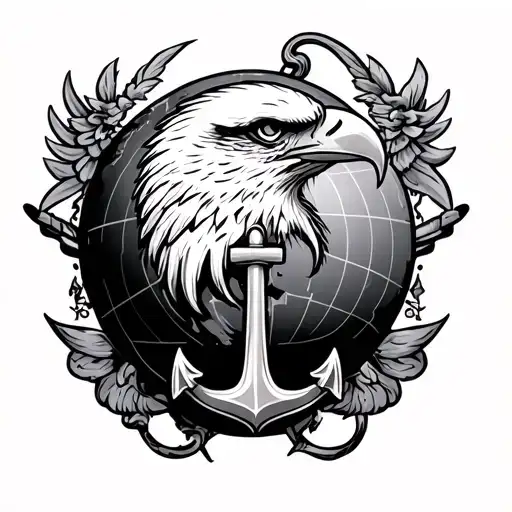 Eagle Globe And Anchor