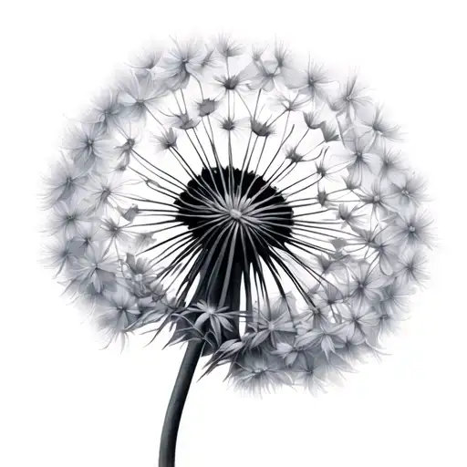Dandelion Floating