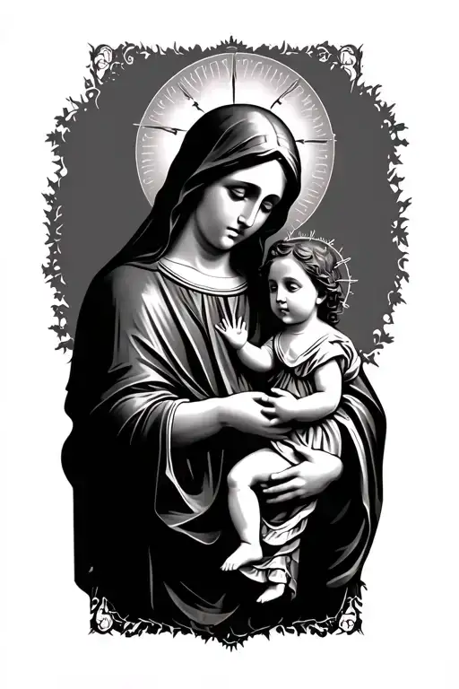 Virgin Mary With Child