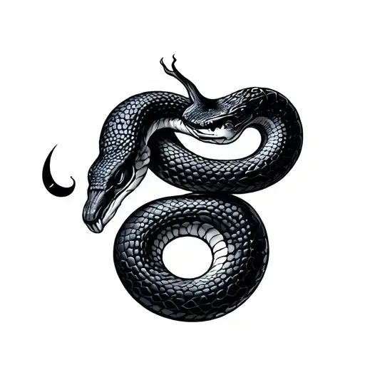 Semicolon Snake