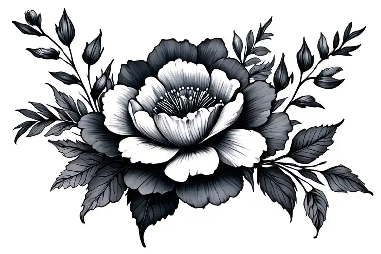 Pretty Flowers Wrapped