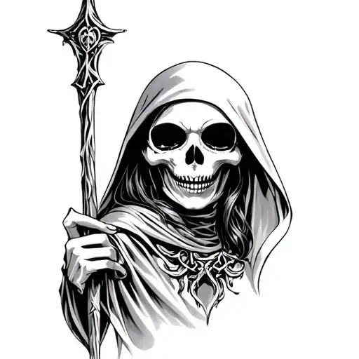 Female Grim Reaper