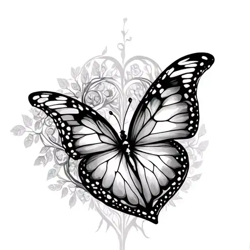 Butterfly Heart Tree Of Life