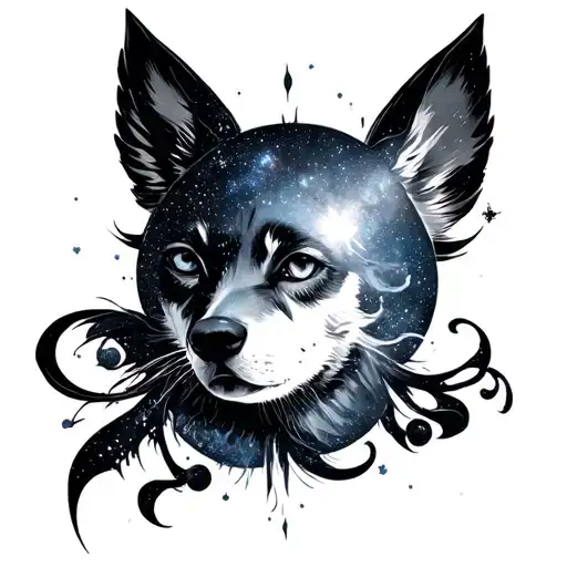 Galaxy Black And White