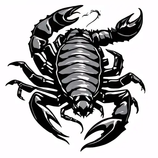 Symbol Of Water And Scorpion