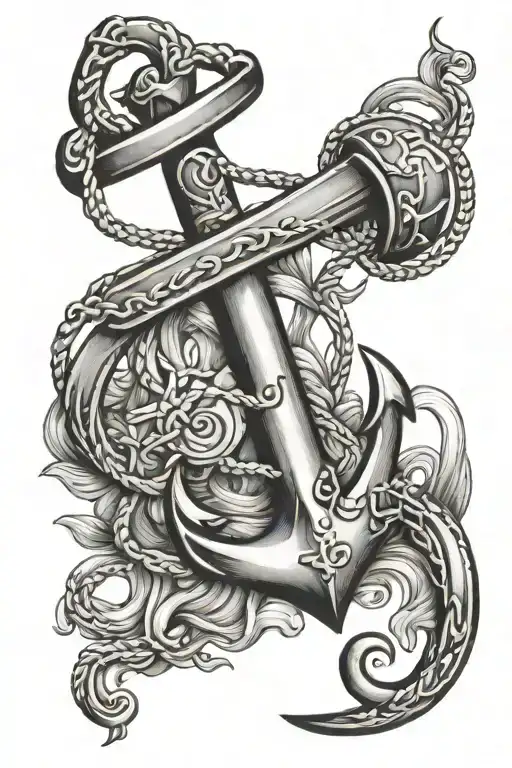 Navy Anchor Design