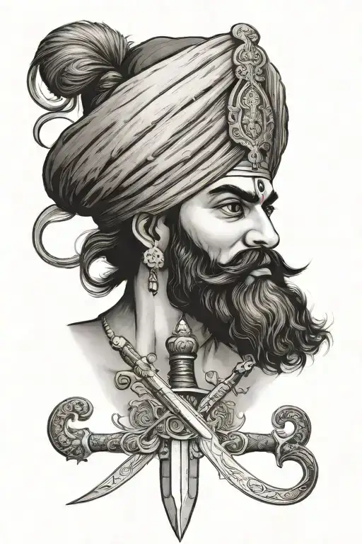 Bab Deep Singh Ji Sword