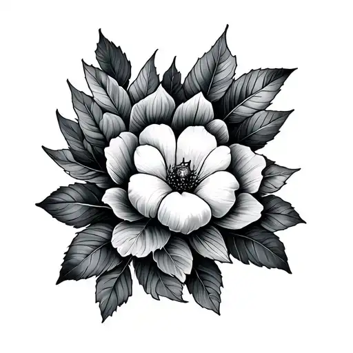 Simple Tattoo Nature Tattoo Design