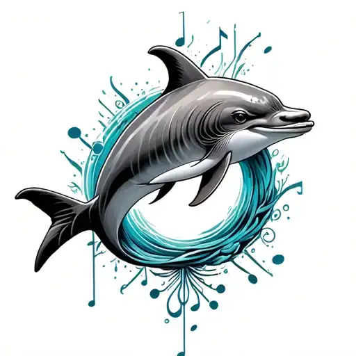 Dolphin And Music