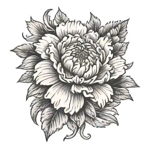 Marigold Flower Blooming