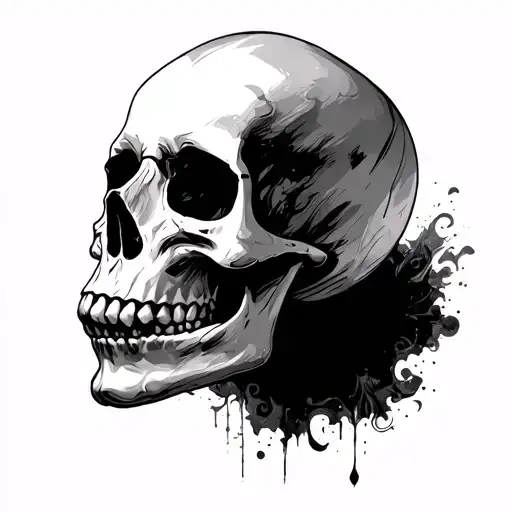 Realizitic Skull Soft Shading