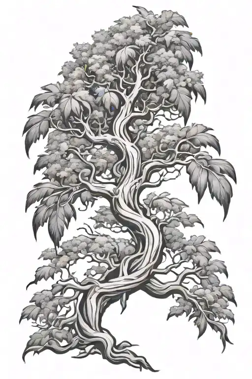 Icarus Dragon Tree Intertwined