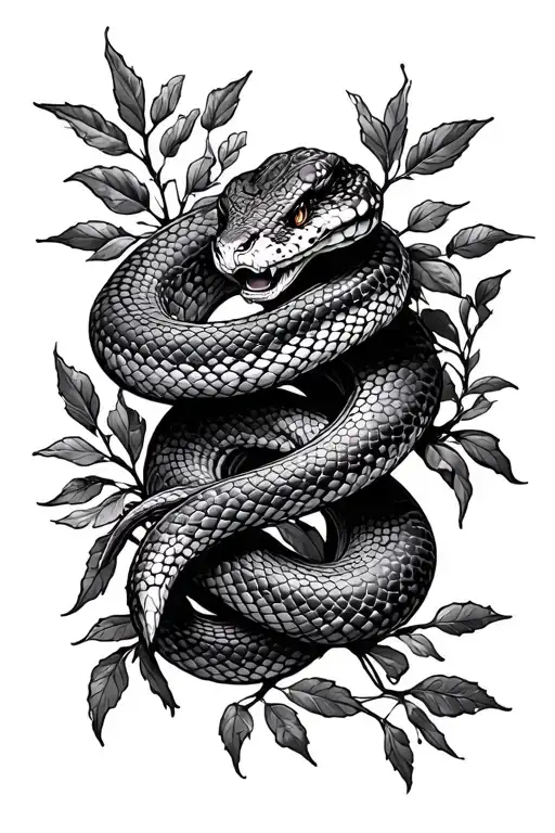 Snake And Brambles Wrapped