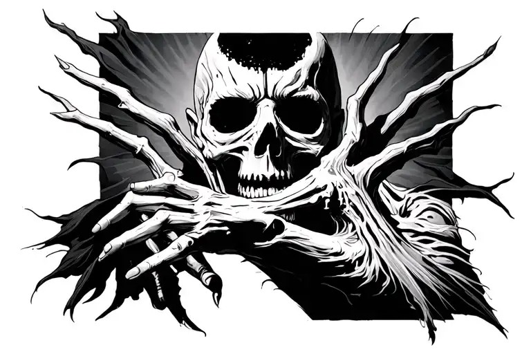 God Of Death Grips Aesthetic