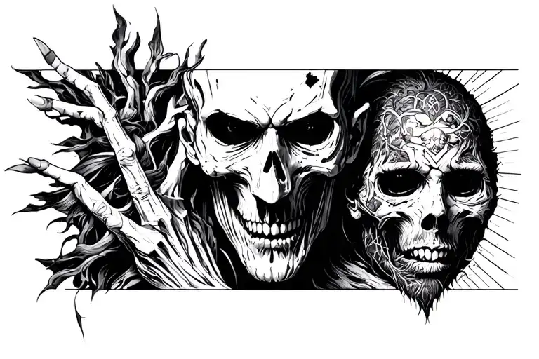 God Of Death Grips Aesthetic