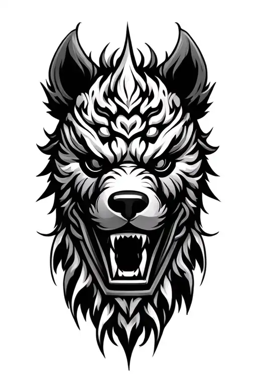 Bear Oni Mask