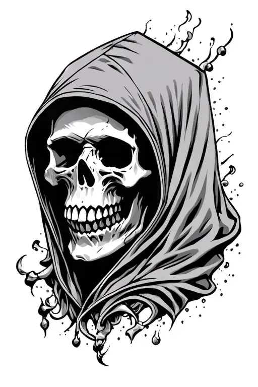 Hooded Skull Made