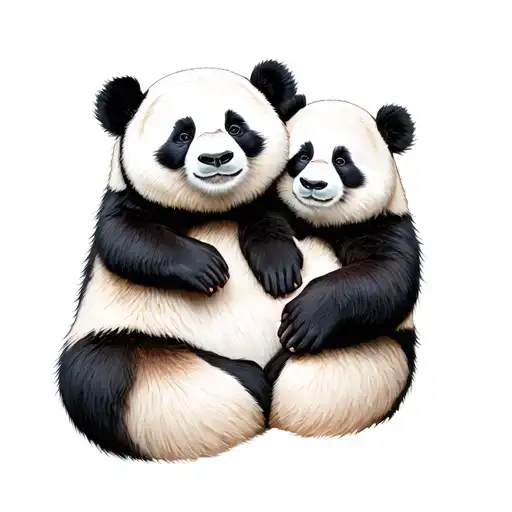 Pandas In Love