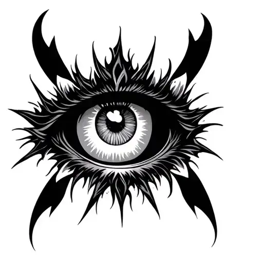 Gothic Style With Eyes