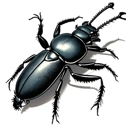 Egyptian Guerrero Beetle