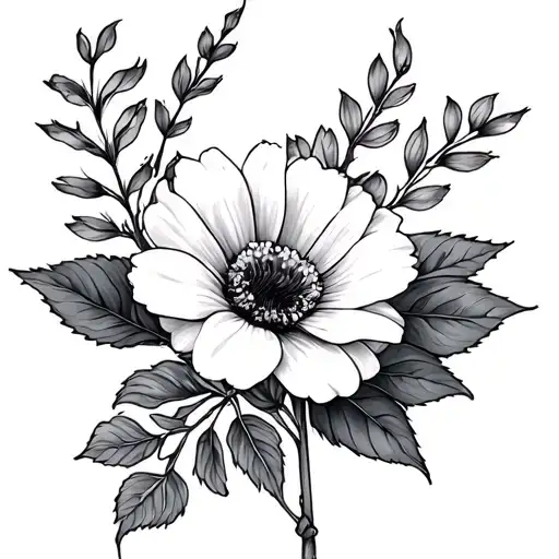 December And August Birth Flower