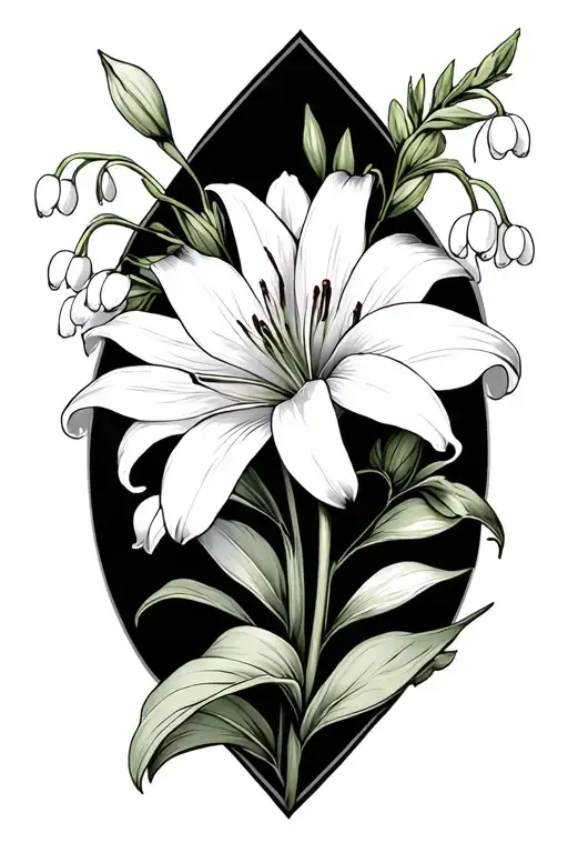 Dadfodil And Lily Of The Valley