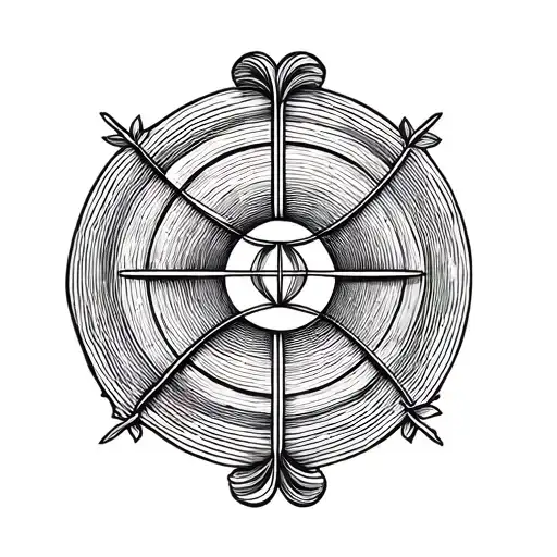 Libra Gemini Minimal Line Art