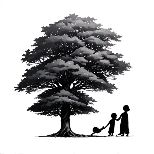 Tree 2 Children Poetic And Realistic Hope