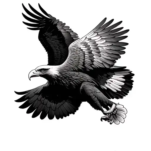 Eagle Wings Spread Wide