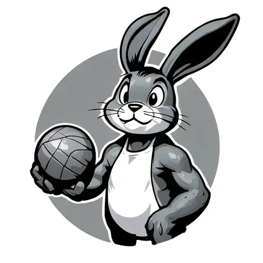 Space Jam Bugz Bunny Holding