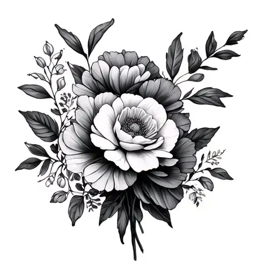 Birth Flower Bouquet