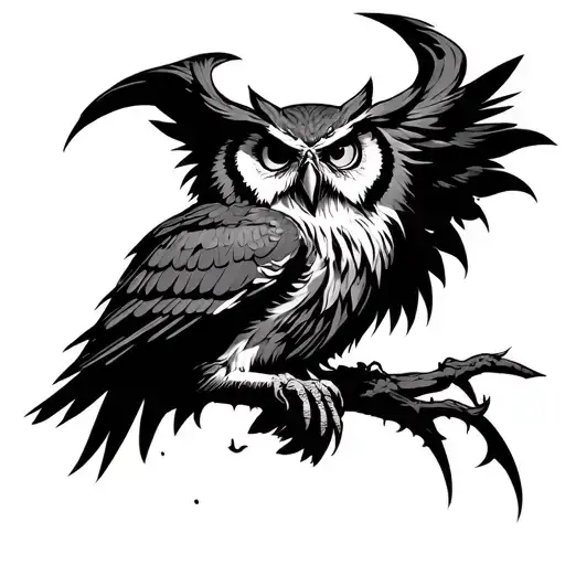 Demonic Owl