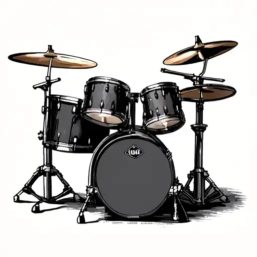 Mini Drumset On Wrist