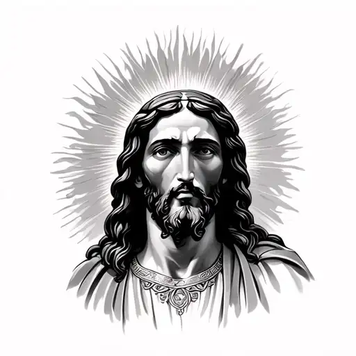 Christian Art Black Jesus Christ