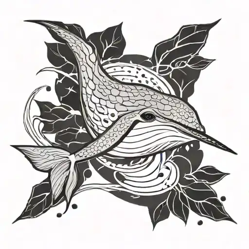 Narwhal Simple One Line