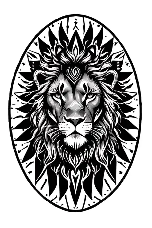 Aztec Lion And Lioness