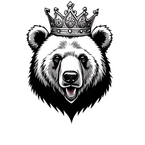 Bear With Crown