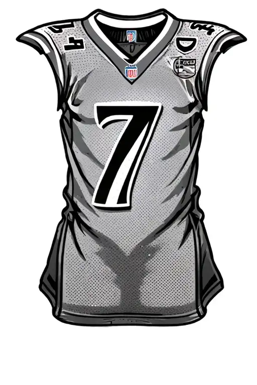 Football Jersey Number 7