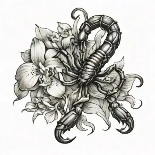 Scorpion And Vanilla Orchid