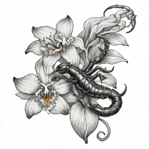 Scorpion And Vanilla Orchid