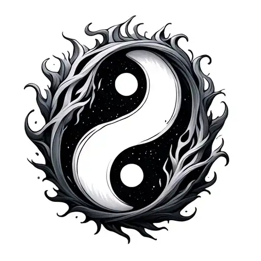 Fire And Ice Yin Yang