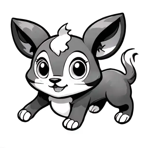 Cartoon Animal Playing