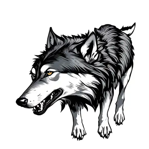 The Wolf Does Not Fear The Barking Dog