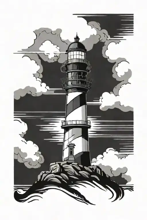Lighthouse Standing Tall