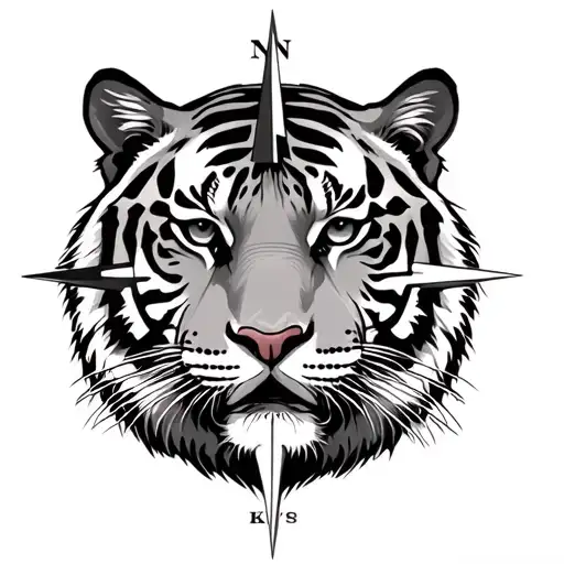 Compass And Tiger