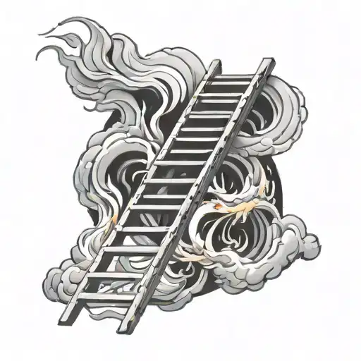 Ladder And Fire