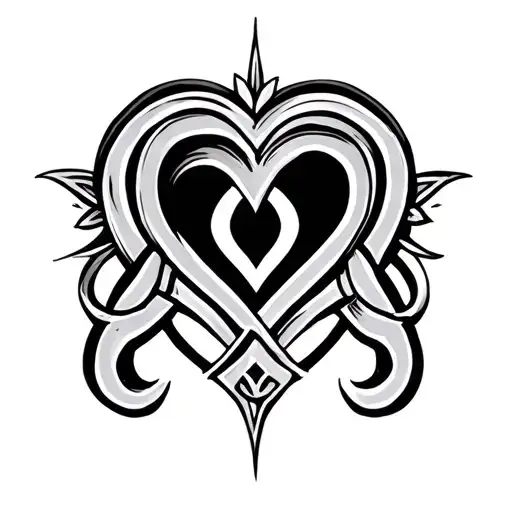 Celtic Infinity Heart Gemma