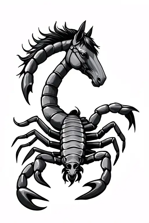 Scorpion And Horse