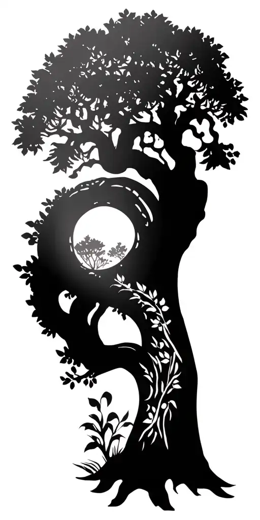 Family Tree Silhouette Incorporated